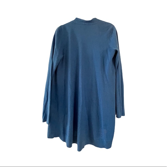 Eileen Fisher TENCEL & ORGANIC COTTON SILK SHAPED CARDIGAN NWT P/S $238 - Picture 2 of 4